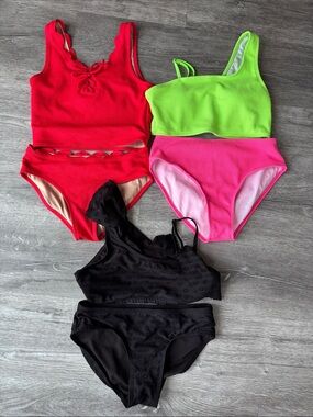 Girls Bathing Suit Lot